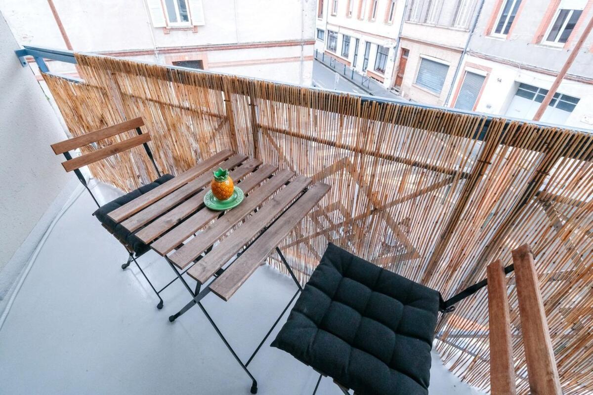 Le Vinyle ~ Parking ~ Balcon ~ Centre-Ville Toulouse Bagian luar foto